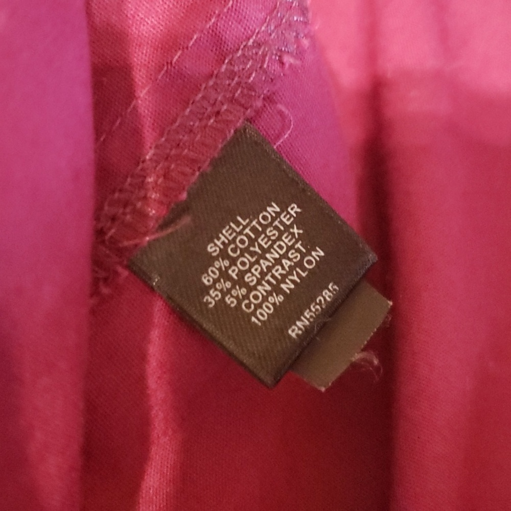 2/$20 Express Essential Stretch cap sleeve button up with lace accents - Picture 5 of 5